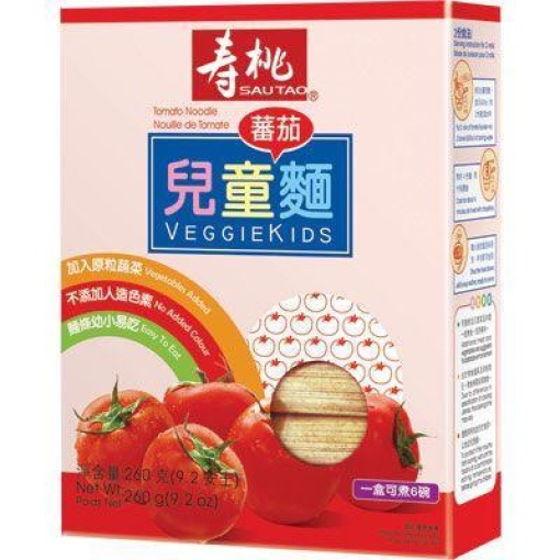 SAU TAO VEGGIE KIDS TOMATO NOODLE 260G