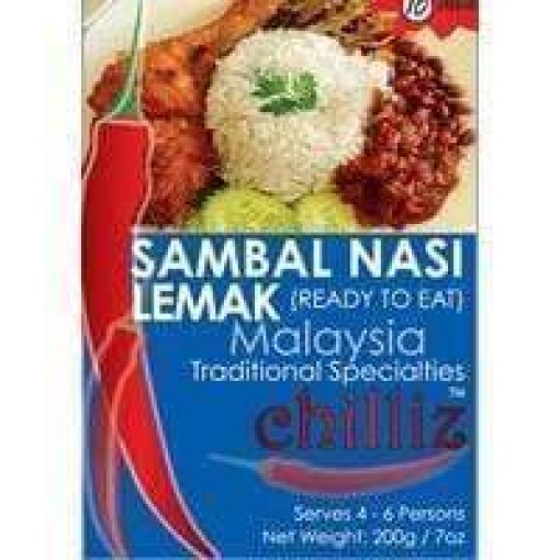 CHILLIZ SAMBAL NASI LEMAK PASTE 200G