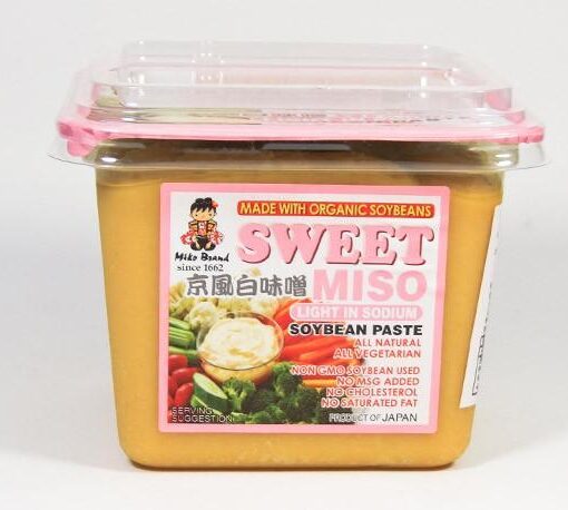 SHINSHUICHI SWEET MISO PASTE LESS SALT 500G