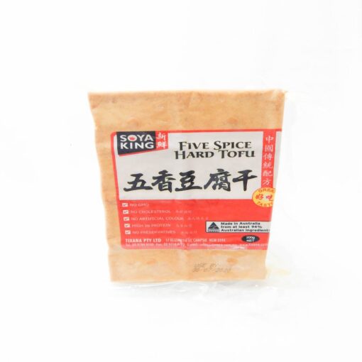 SOYA KING FIVE SPICE HARD TOFU 200G