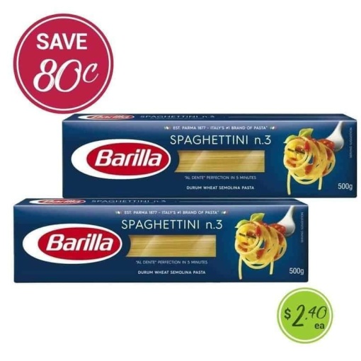 Barilla Spaghettini No.3