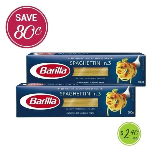 Barilla Spaghettini 500g