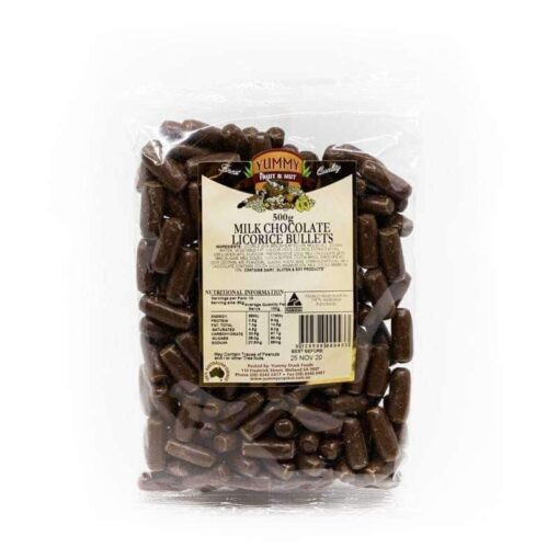 yummymilkchocolatelicoricebullets 62dff2bf 982f 4a05 93f6 5f23daee2c99